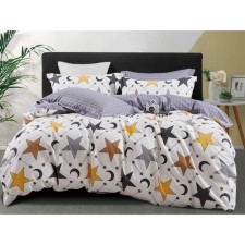 Bed linen 2 joint venture satin de luxe, size 230x240 cm, 180x210 cm, 70x70 cm - 2 pcs