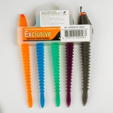 Benefits of foam 3D ex Worm 14cm for offset. hook. No. 3/0, 4/0, 5/0/mix 5pcs.