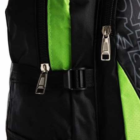 A thyroid backpack with an increase in 55l, 5 external pockets, green color-6