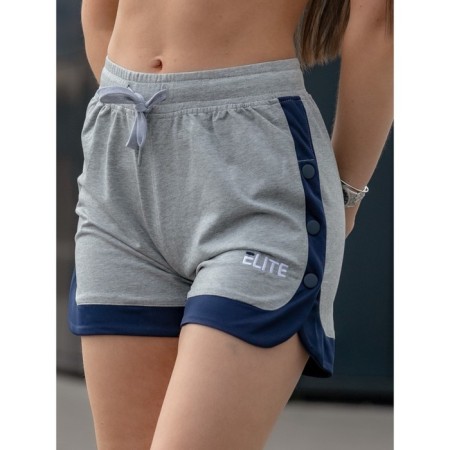 Women's shorts ise, size 44 cm, gray color