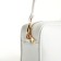 Women's bag over the shoulder Textura, small, white color