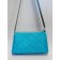 Melodia bag turquoise quilted fabric