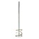 Mixer for paints and plaster mixtures Denzel 848467, hexagonal shank, 120x600 mm