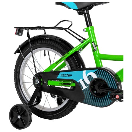 Bicycle 16 "Novatrack Vector, lime color-3