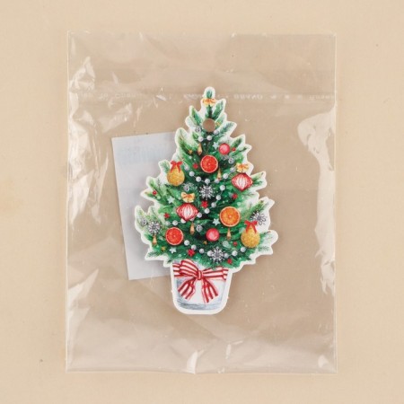 Schildik decorative for the gift "Christmas tree", 4.4 x 6.7 cm, New Year-3