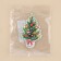 Schildik decorative for the gift "Christmas tree", 4.4 x 6.7 cm, New Year