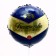 Bouquet of balls "Men's balls", foil, set 4 pcs.