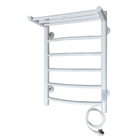 Electric towel "Sanprise" Classic P6, 400x600 mm, universal, white-2