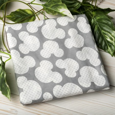 Pillowcase, size 40 × 60 cm, gray mouse, calico-1