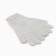 Women's gloves minku, light gray color, 25 cm