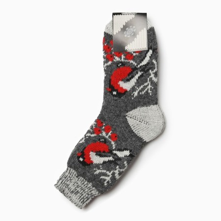 Women's socks, gray color, size 25-2