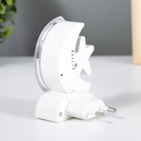 Nightlight plastic month 8*5.5*5 cm risalux-3