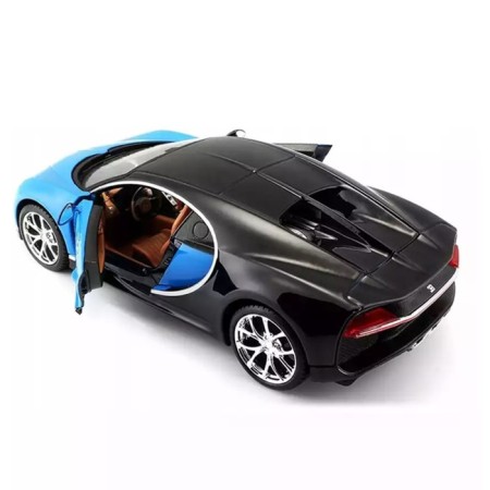 MASTO DIE-CAST BUGATTI Chiron, with a screwdriver, 1:24, Black-Tsvett blue-6