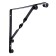 Bracket, Light, 250x250, metal, black, 1 pc