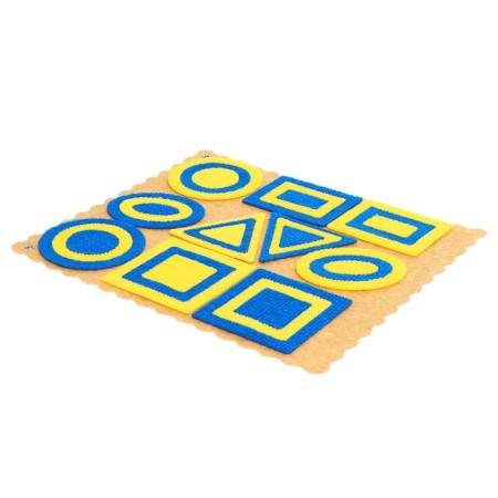 Developing game "Larchik Lights", yellow-blue color-2