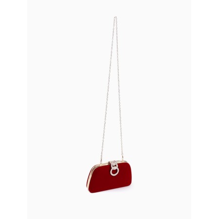 Female bag on the farmar, red color-2