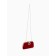 Female bag on the farmar, red color