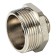 Nipple of the transition stout SFT-0004-011412, 1 1/4 "x 1/2", external thread, nickel. brass