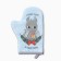 Set of kitchen. Dolyana "Joy Dragon": mittens 20x28 cm, take 17x17 cm, 35% HL, 65% PE