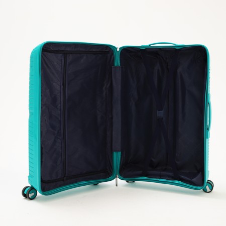 Big suitcase 28 ", a lightning department, code castle, 4 wheels, turquoise color-7