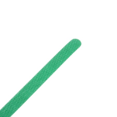 Velcro screed for wires 150x10x1.5 mm tundra, green color, 10 pcs.-8