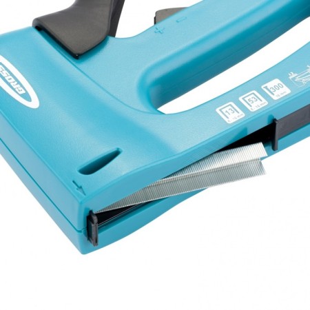 Furniture stapler GROSS 41003, plastic case, 6-16 mm, brackets 13, 53, 300, 6 - 16 mm-5