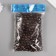 Set of beads wooden d 10 mm, 250 gr, brown