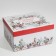 Folding box "New Year's watercolor", 31.2 x 25.6 x 16.1 cm, New Year