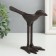 Cast iron candle for 1 candle "Bird" 1.5x7.5x15 cm