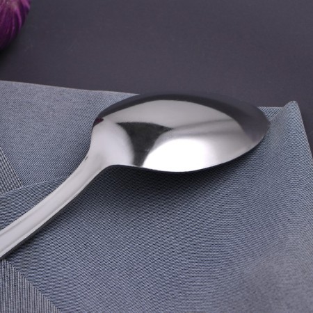 Spoon of a dining room “classic”, length 17 cm, thickness 1.2 mm-4