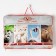 Tsar’s pillow 50*70 cm, swan fluff, percal, cotton 100%