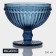 Glass Kremanka "Bosphorus", 350 ml, 12 × 11 cm, blue color