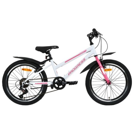 Bicycle 20 "Progress Ingrid Low Rus, white color, p. 10.5"