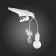Wall lamp EVOLUCE. Sle115301-01. Gavi. 1x40 W, E14, 14.5x12.3 cm, white color