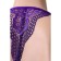 Combinations and Thong Candy Girl Nevaeh, Purple Color, size XL