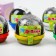 Slime "Plus", black with balls, capsule 40 g