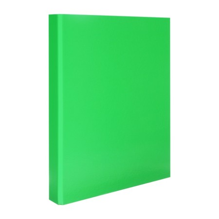 Folder on 2 rings A4, Erichkrause Neon, 35 mm, 1750 μm, laminated, solid cover, salad-1