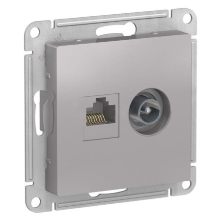 Computer socket Sche ATN000389 AtlasDesign 2 outlets, AtlasDesign RJ45, cat. 5e,