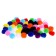Porter-cap "Colored bombs", according to the methodology of Montessori