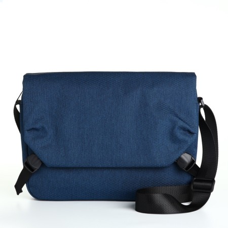 Male bag, "Medvedkovo", blue color
