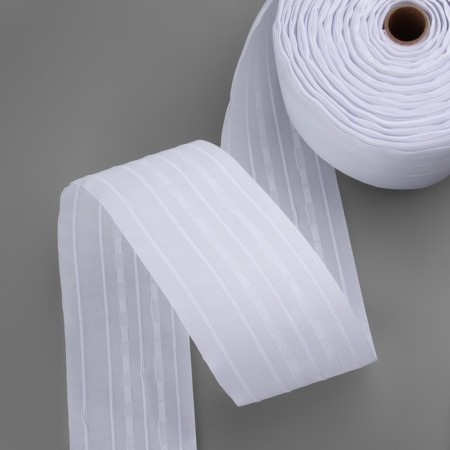The curtain tape is classic, matte, 10 cm, 50 ± 1 m, white color-4