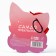 Hair elastic band with a bow "Chibi fox" Diam. 4 cm