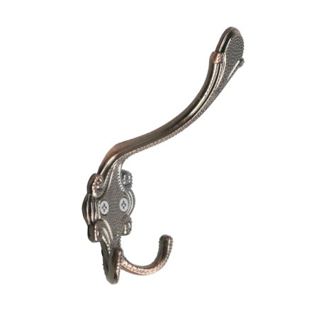 Hook furniture tundra TKT005, three -rod, copper, 4 pcs TMP