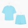 Female pajamas (T -shirt and shorts) KAFTAN BASIC p. 40-42, blue