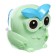 Mechanical sharpener with a container of an owl light green