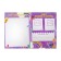 Lovelies sheets for a portfolio of a preschooler, 9 sections, 10 sheets of Calligrata, in a folder