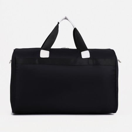 Board Road on Lightning, external pocket, long belt, suitcase holder, black color-1