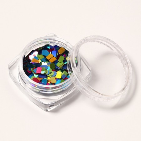 Sequins for the decor of the nails "disco", multi -colored-2