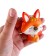 Meak - squeeze "foxes" on a key fabric, species mix