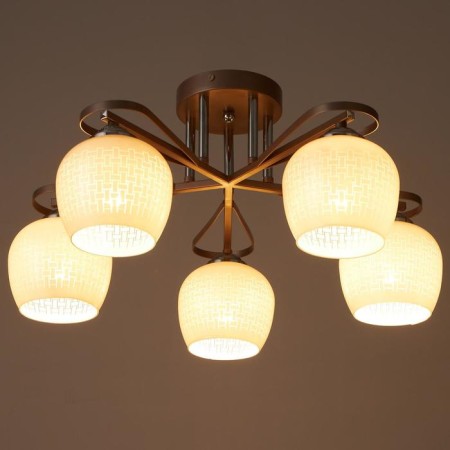 Economic Save Lina 5x60W E27, copper 47x47x27 cm-2